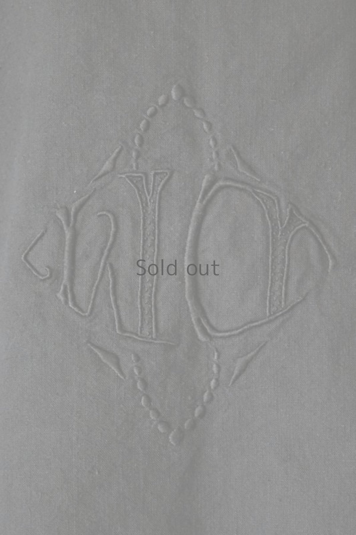 画像5: 【ササキチホ】アンティークリネン×染　フレア　キャミソール（黒/イニシャルWD） (5)