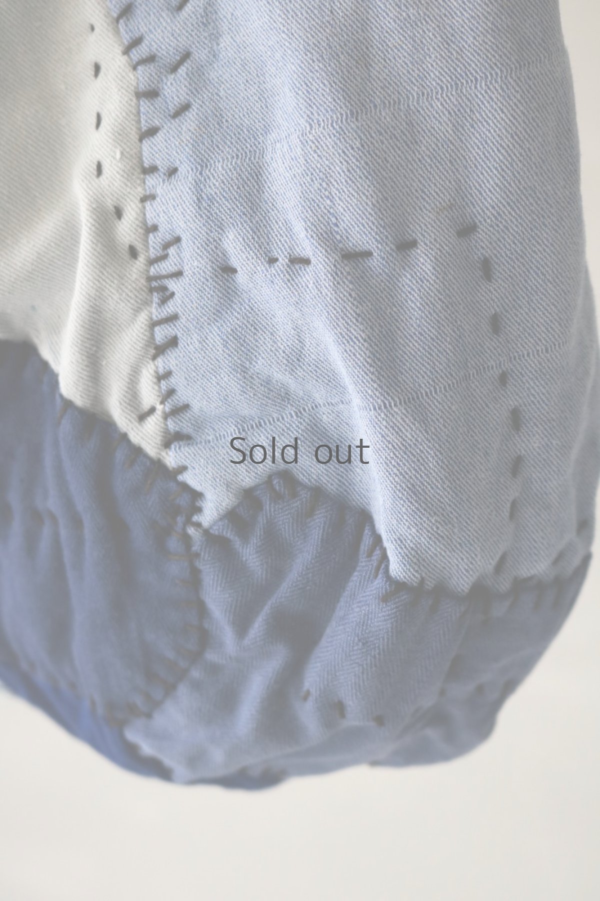 画像7: 【MITSUGU SASAKI】ビンテージリメイク　ユーロワークのパッチワーク　トートバッグ (7)