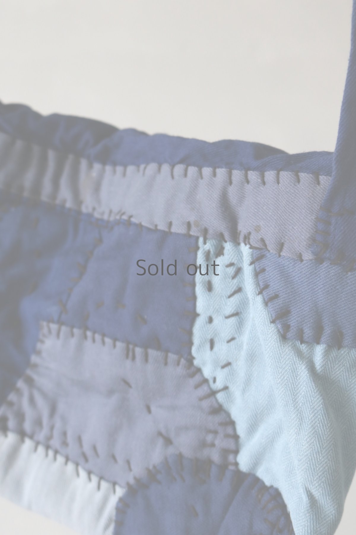 画像8: 【MITSUGU SASAKI】ビンテージリメイク　ユーロワークのパッチワークスモールポーチ (8)