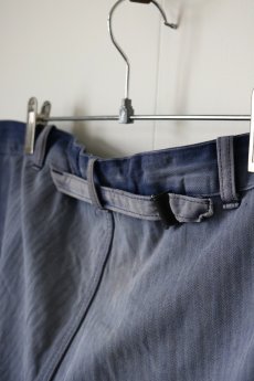 画像10: 【MITSUGU SASAKI】ビンテージ×リメイク パッチワーク HBTワークパンツ（ウエスト紐あり） (10)