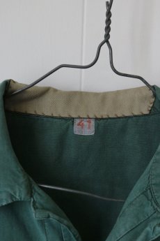 画像11: 【MITSUGU SASAKI】ビンテージリメイク　スウェーデン軍　M55半袖シャツ (11)
