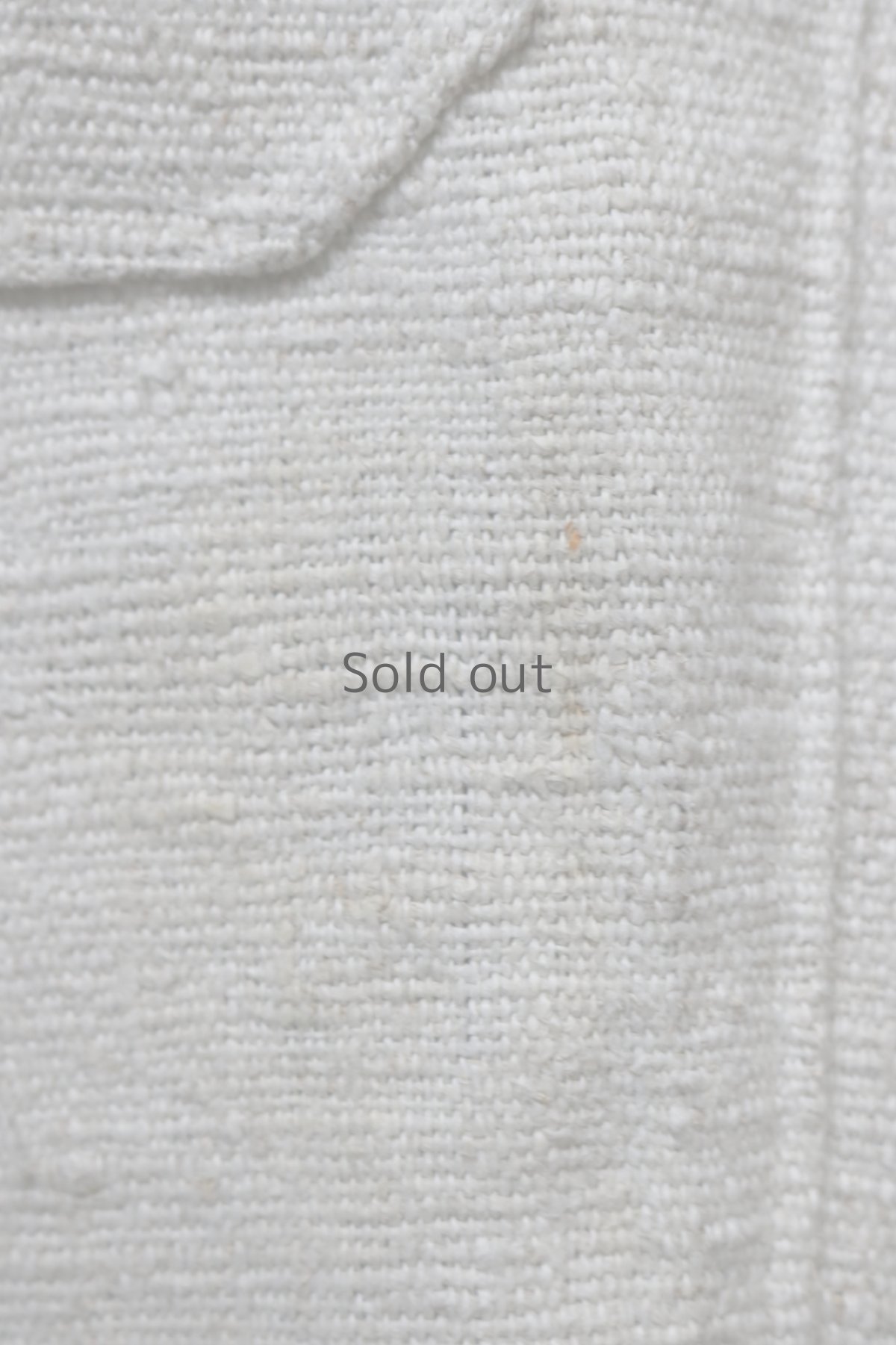 画像16: 【ササキチホ】アンティークリネン　ワイドワークパンツ／刺繍 (16)