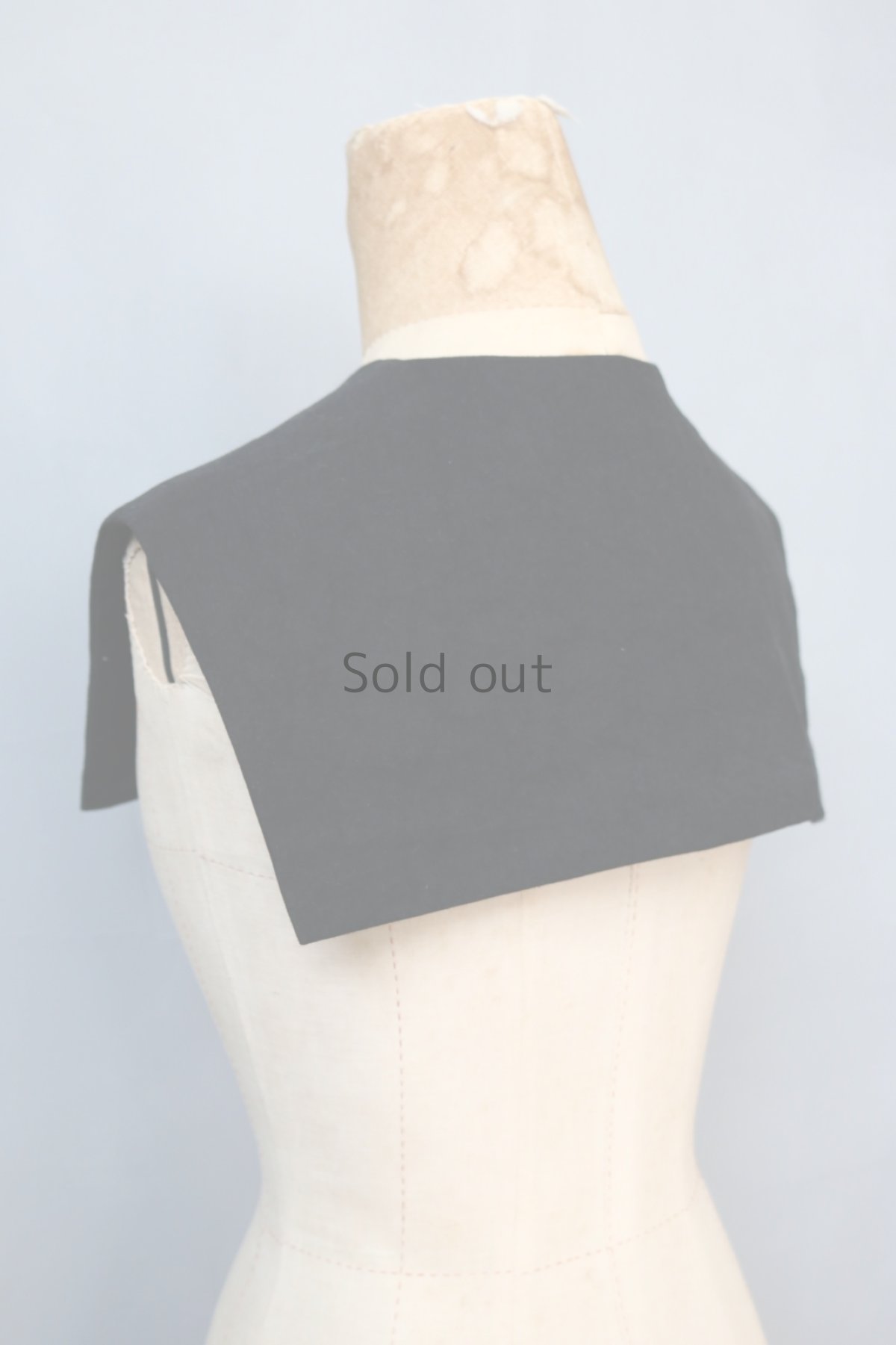 画像5: 【ササキチホ】アンティークリネン×染　トゥルドカラー／◻︎(シカク)／黒 (5)