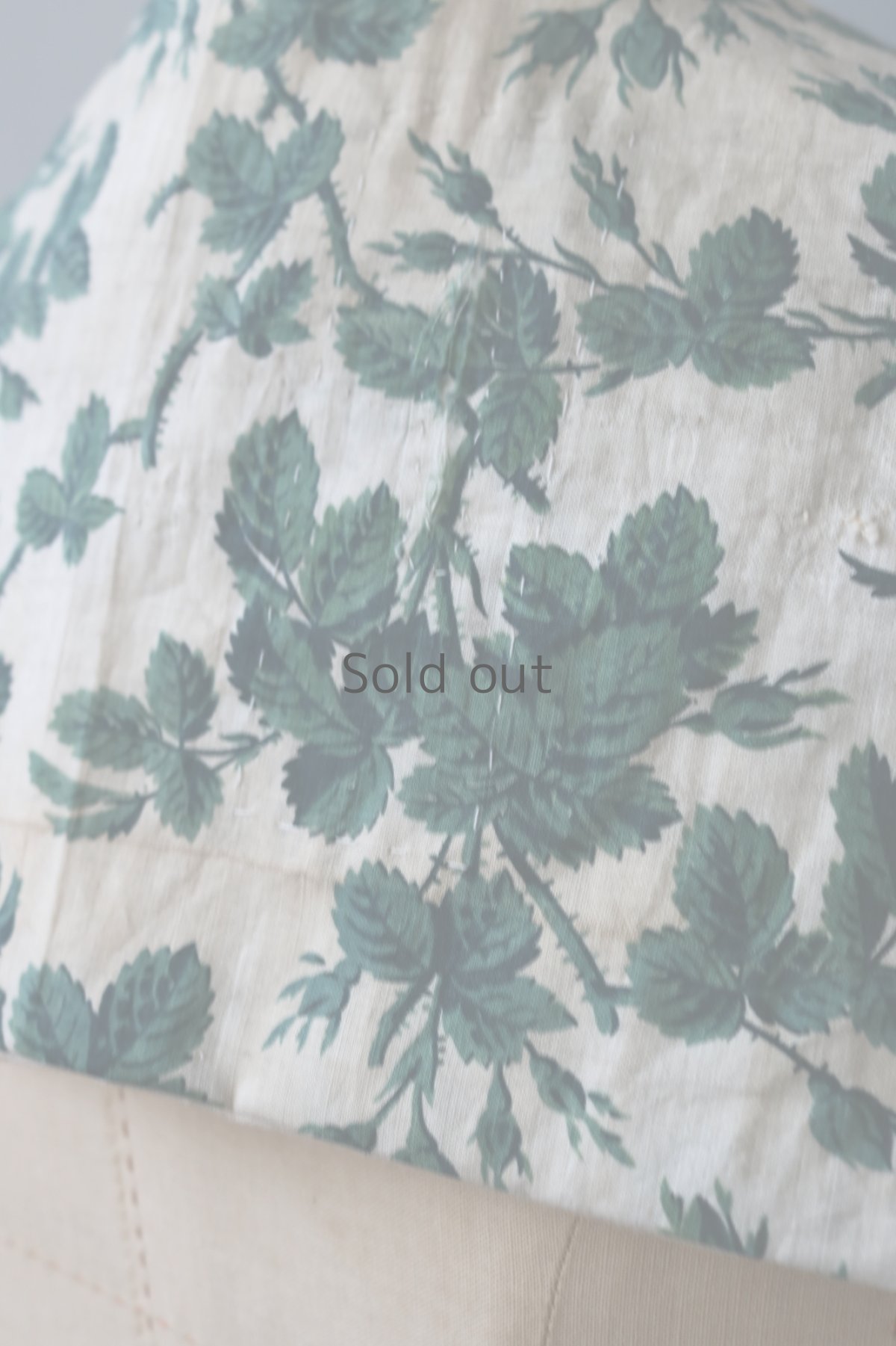 画像5: 【ササキチホ】アンティークコットン　トゥルドカラー／◻︎(シカク) ／花柄MIX A (5)