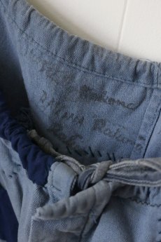 画像5: 【MITSUGU SASAKI】ビンテージ×リメイク パッチワーク HBTワークパンツ（ウエスト紐あり） (5)