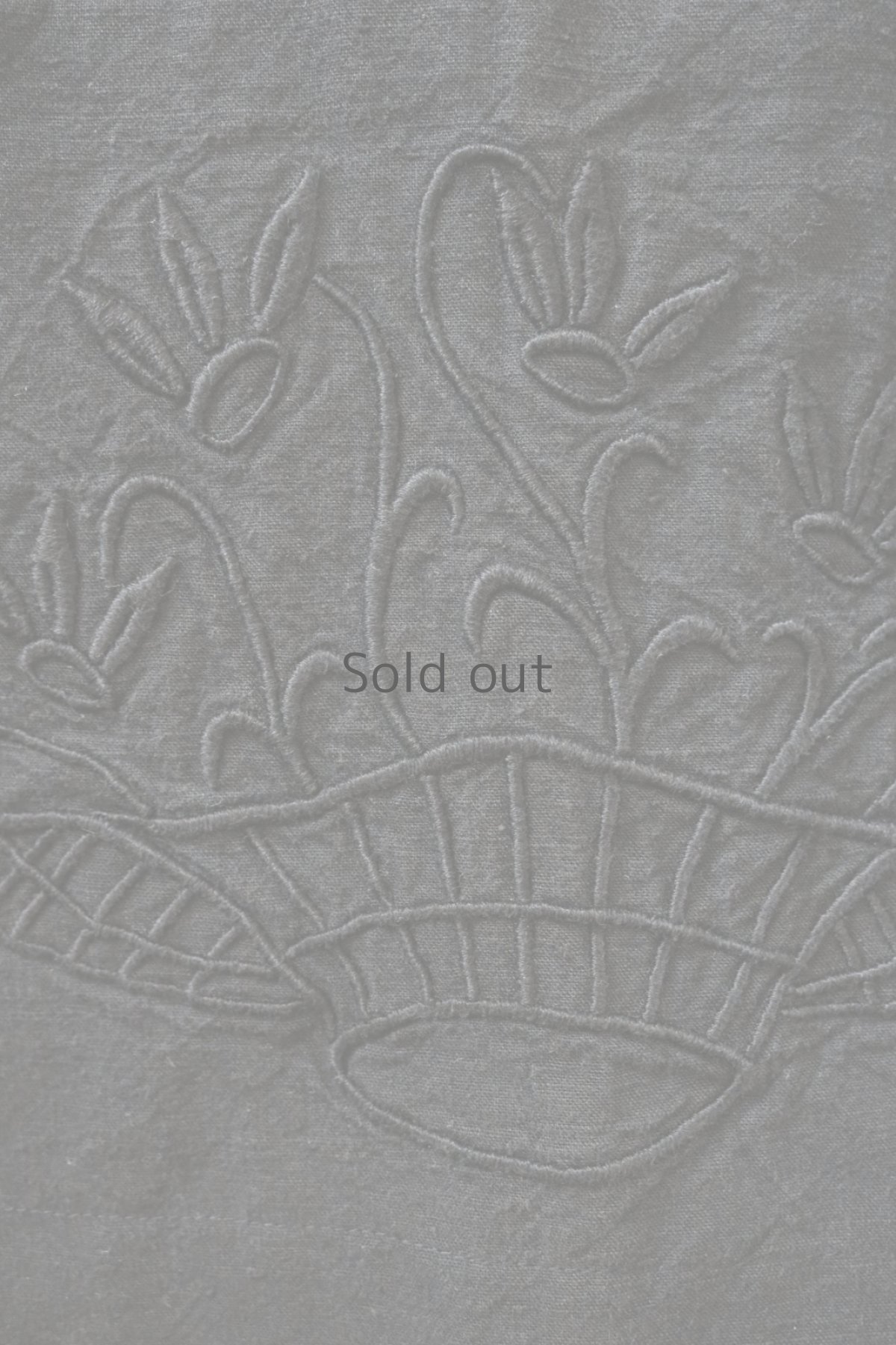 画像11: 【ササキチホ】アンティークリネン×染　ツギハギワイドパンツ／黒C (11)