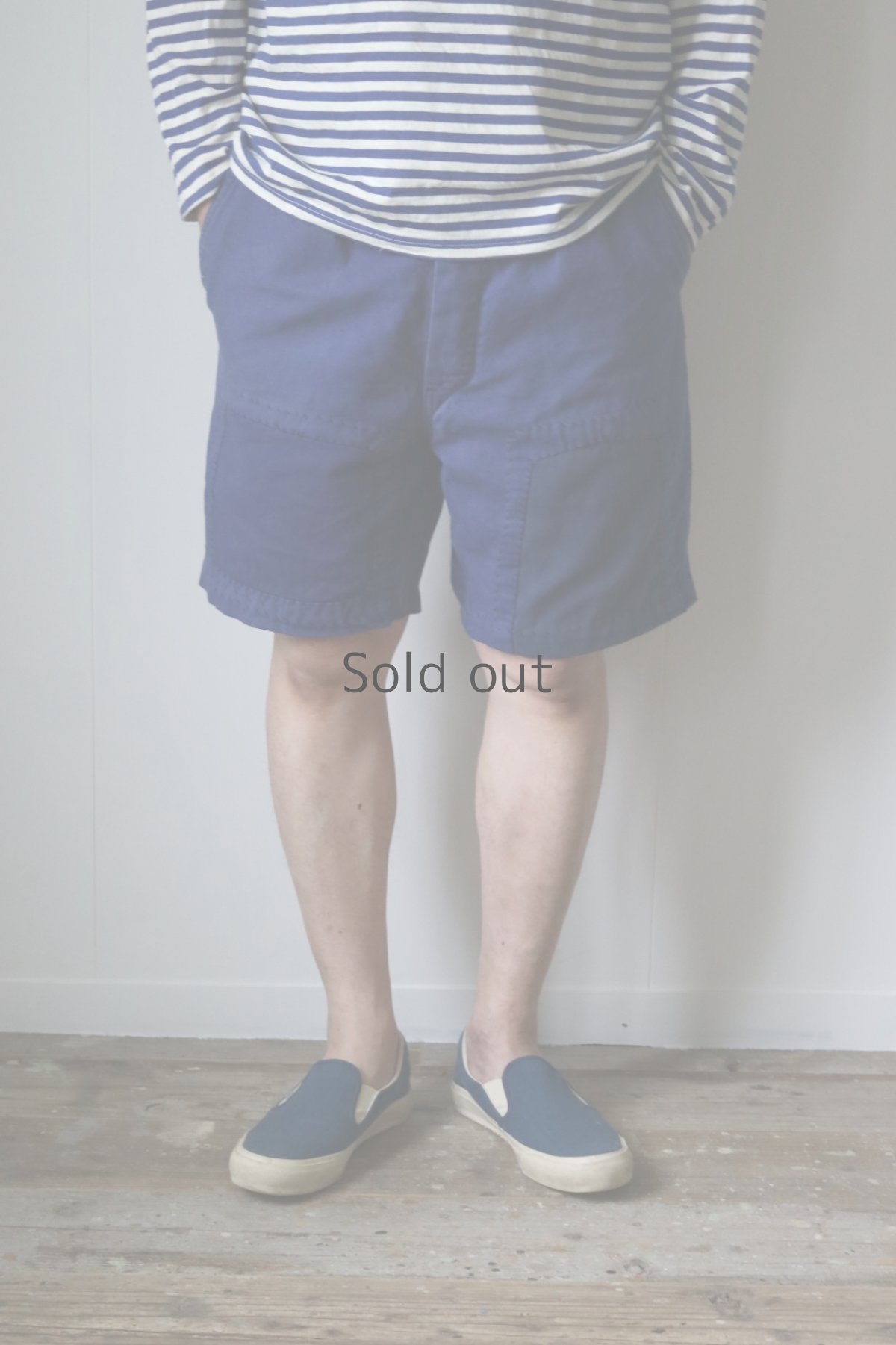 画像8: 【MITSUGU SASAKI】ビンテージ×リメイク パッチワーク ショートパンツ (8)