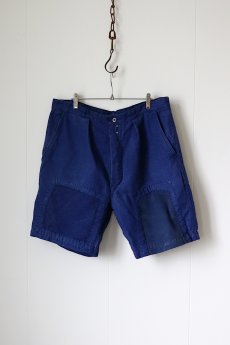 画像1: 【MITSUGU SASAKI】ビンテージ×リメイク パッチワーク ショートパンツ (1)