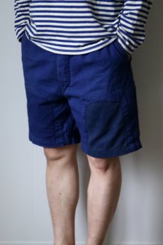 画像9: 【MITSUGU SASAKI】ビンテージ×リメイク パッチワーク ショートパンツ (9)