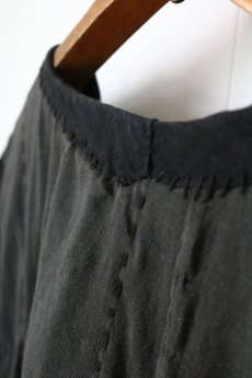 画像31: 【MITSUGU SASAKI】SUPER BORO BORO Black linen ワンピース (31)