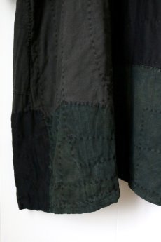 画像26: 【MITSUGU SASAKI】SUPER BORO BORO Black linen ワンピース (26)