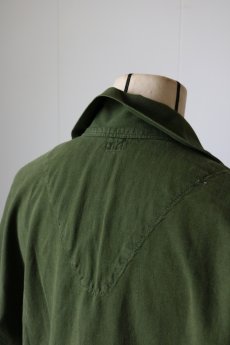 画像11: 【MITSUGU SASAKI】ビンテージリメイク　スウェーデン軍　M55半袖シャツ (11)