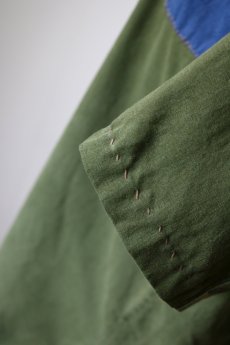 画像9: 【MITSUGU SASAKI】ビンテージリメイク　スウェーデン軍　M55半袖シャツ (9)