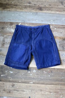 画像1: 【MITSUGU SASAKI】ビンテージ×リメイク パッチワーク ショートパンツ (1)