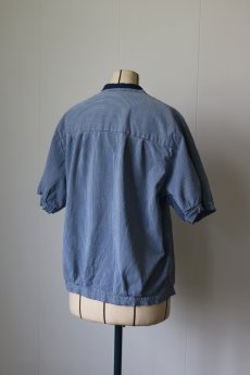 画像8: 【MITSUGU SASAKI】ビンテージリメイク　パッチワーク　ファーマーズワークシャツ（B） (8)