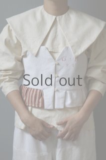 ササキチホ　アンティークリネン　腰袋　　 [zakka-144]　佐々木洋品店 ササキチホ