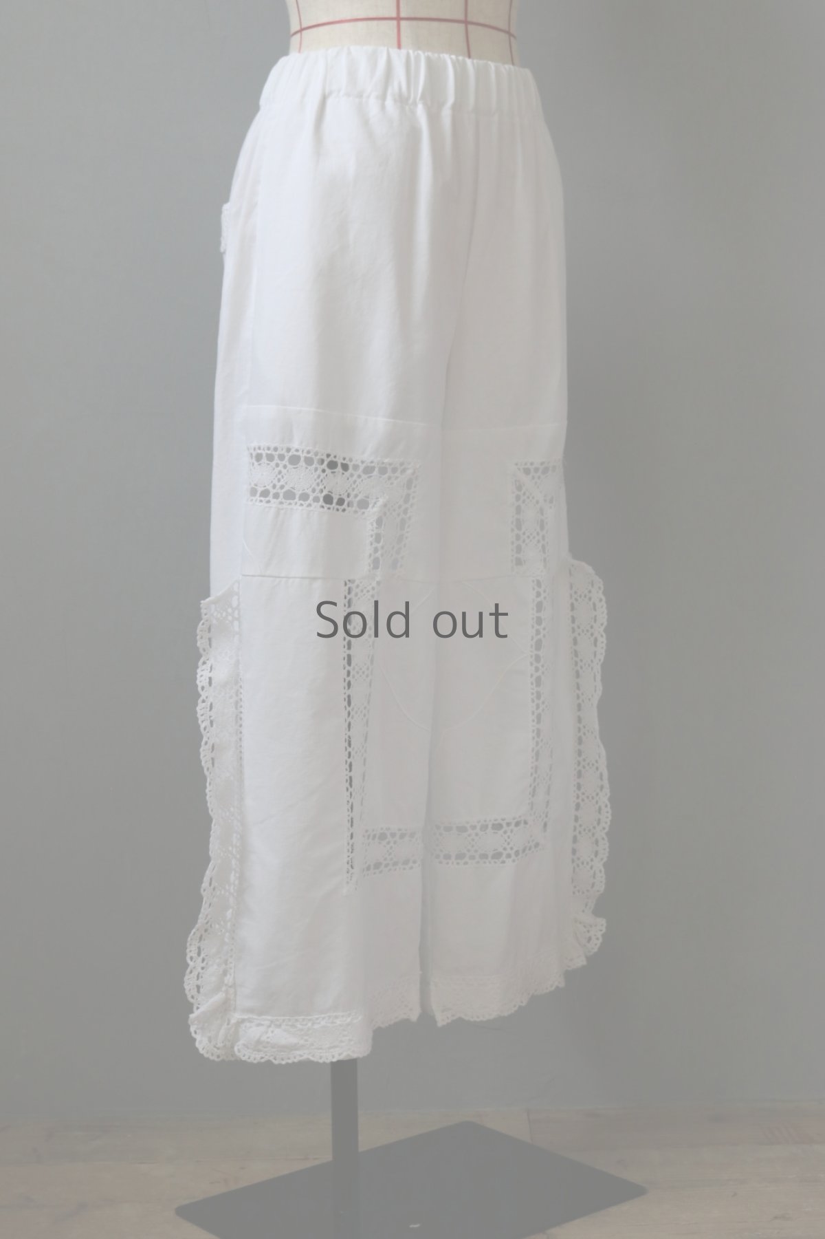 画像5: 【ササキチホ】クロシェレースのリメイクパンツ (5)