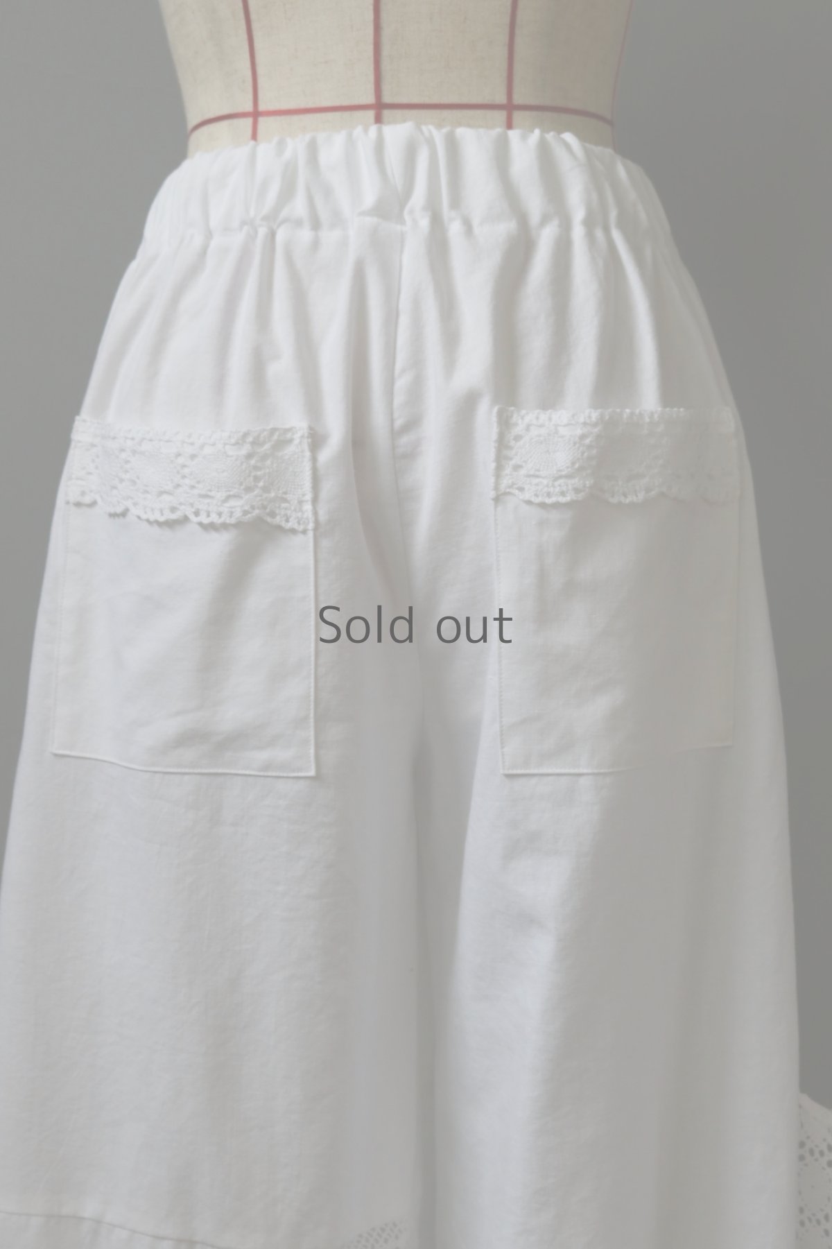 画像10: 【ササキチホ】クロシェレースのリメイクパンツ (10)