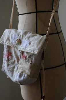 画像11: 【MITSUGU SASAKI】ヨーロピアン古布リメイク　パッチワーク　スモールショルダーバッグ（ミックス） (11)