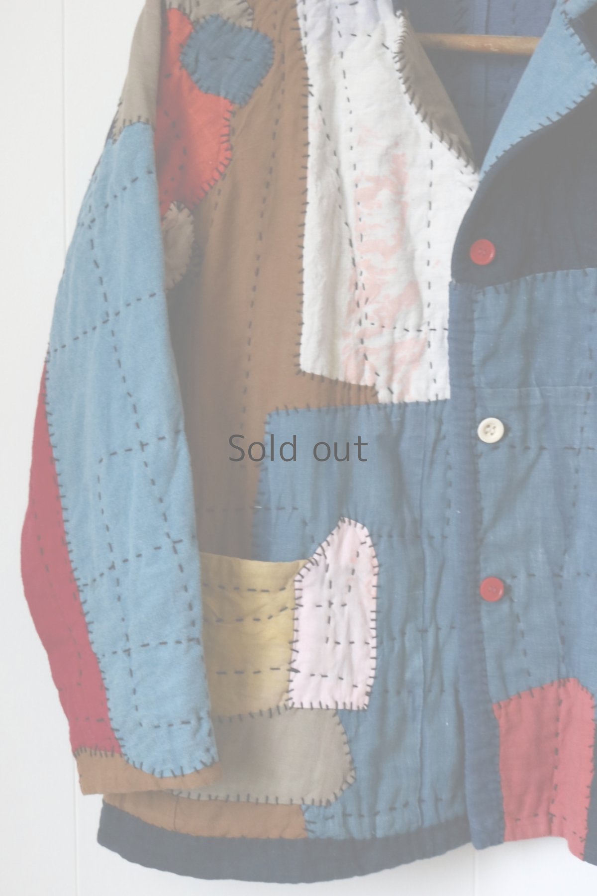 画像4: 【MITSUGU SASAKI】SUPER BORO BORO カラフル JACKET（製造年月2025年9月） (4)