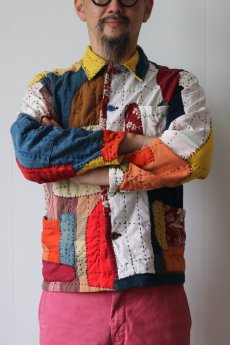 画像21: 【MITSUGU SASAKI】SUPER BORO BORO カラフル JACKET（製造年月2025年10月） (21)