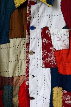 画像7: 【MITSUGU SASAKI】SUPER BORO BORO カラフル JACKET（製造年月2025年10月） (7)