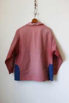 画像8: 【MITSUGU SASAKI】ビンテージリメイク　パッチワークフィッシャーマン　ワークシャツ (8)