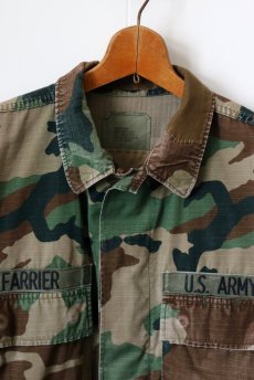 画像3: 【MITSUGU SASAKI】ビンテージリメイク×布の怪　アメリカ軍　迷彩シャツ（百目） (3)