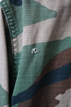 画像5: 【MITSUGU SASAKI】ビンテージリメイク×布の怪　アメリカ軍　迷彩シャツ（百目） (5)