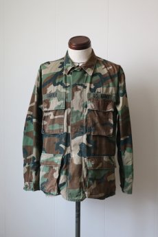 画像11: 【MITSUGU SASAKI】ビンテージリメイク×布の怪　アメリカ軍　迷彩シャツ（百目） (11)