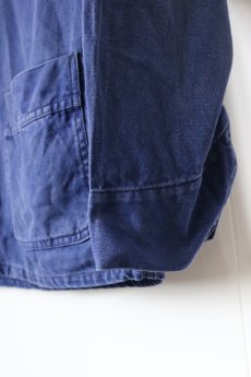 画像9: 【MITSUGU SASAKI】ビンテージリメイク×布の怪　フレンチワークジャケット（百目） (9)