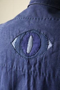 画像5: 【MITSUGU SASAKI】ビンテージリメイク×布の怪　フレンチワークジャケット（百目） (5)