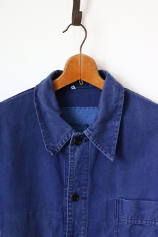 画像7: 【MITSUGU SASAKI】ビンテージリメイク×布の怪　フレンチワークジャケット（百目） (7)