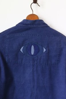 画像11: 【MITSUGU SASAKI】ビンテージリメイク×布の怪　フレンチワークジャケット（百目） (11)