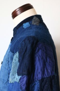 画像20: 【MITSUGU SASAKI】SUPER BORO BORO 藍染　シェフJACKET（製造年月2025年12月） (20)