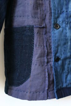 画像9: 【MITSUGU SASAKI】SUPER BORO BORO 藍染　シェフJACKET（製造年月2025年12月） (9)