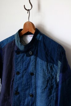 画像7: 【MITSUGU SASAKI】SUPER BORO BORO 藍染　シェフJACKET（製造年月2025年12月） (7)