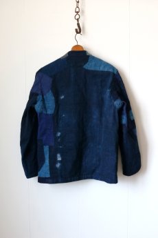 画像14: 【MITSUGU SASAKI】SUPER BORO BORO 藍染　シェフJACKET（製造年月2025年12月） (14)