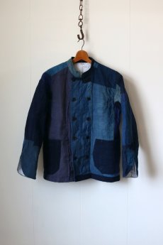 画像5: 【MITSUGU SASAKI】SUPER BORO BORO 藍染　シェフJACKET（製造年月2025年12月） (5)